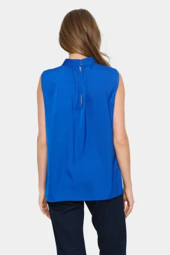 Aileen Sleeveless Top-Plain