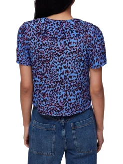 Animal Cheetah Blouse-Animal Print