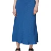 Animal Fleck Print Bias Skirt-Animal Print