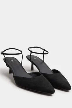 Ankle Strap Kitten Heels