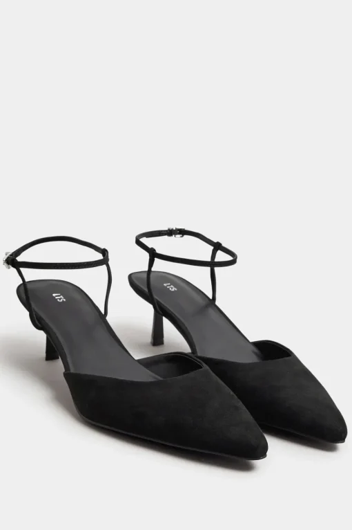 Ankle Strap Kitten Heels