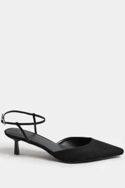 Ankle Strap Kitten Heels