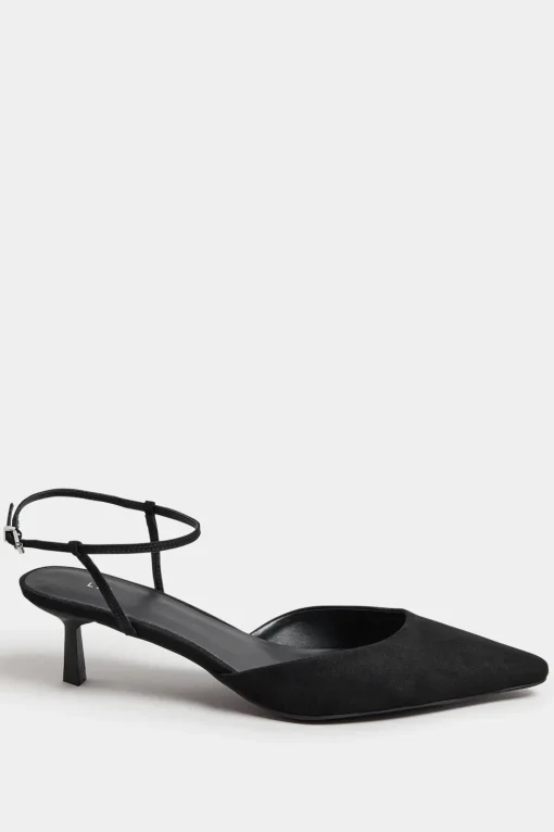 Ankle Strap Kitten Heels