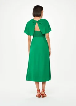Annabelle Cape Sleeve Dress-