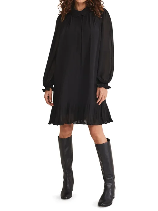 April Pleat Dress-