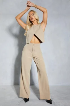 Asymmetric Double Button Waistcoat