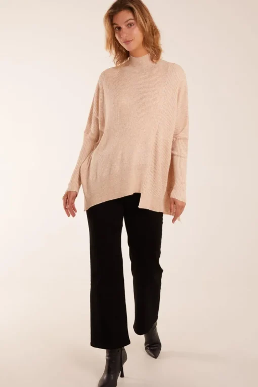 Asymmetric Hem Detail Jumper