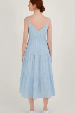 Belle Broderie Tiered Dress