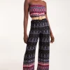 Belted Bandeau Jumpsuit