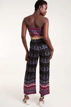 Belted Bandeau Jumpsuit