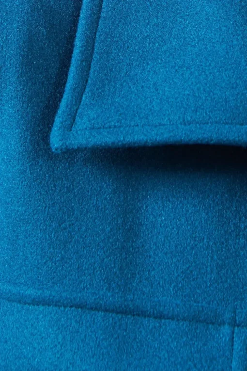 Belted Button Through Jacket