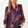 Berry Animal Overhead Blouse