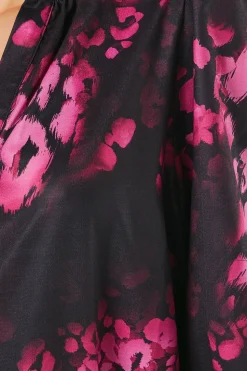 Berry Animal Overhead Blouse