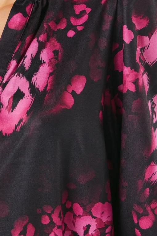 Berry Animal Overhead Blouse