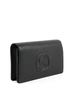 Black Leather Crossbody Bag