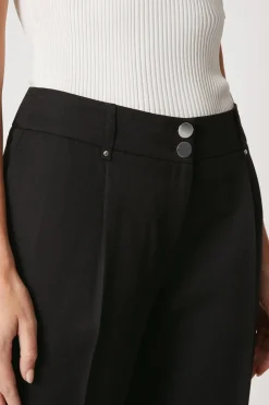 Black Smart Wide Leg Trousers