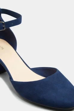 Block Heel Court Shoes