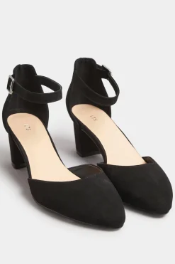 Block Heel Court Shoes In Standard Fit
