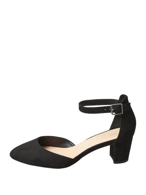 Block Heel Court Shoes In Standard Fit