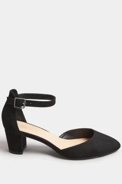Block Heel Court Shoes In Standard Fit