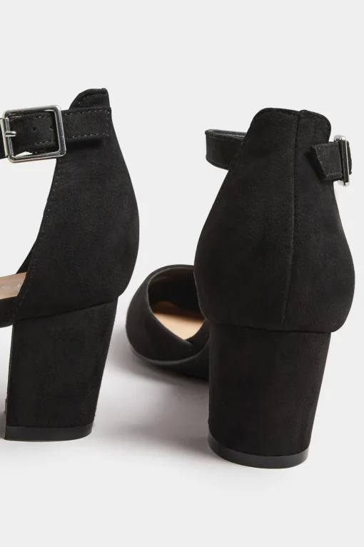Block Heel Court Shoes In Standard Fit
