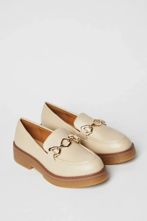 Bluebell Snaffle Detail Chunky Loafer