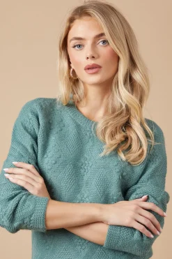 Bobble Stitch Detail Jumper