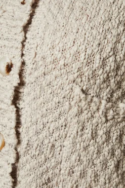 Boucle Cost Knitted Button Down Cardigan