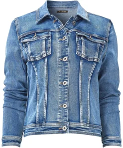 Boutique Embellished Denim Jacket