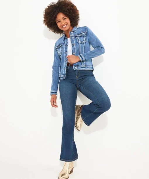 Boutique Embellished Denim Jacket