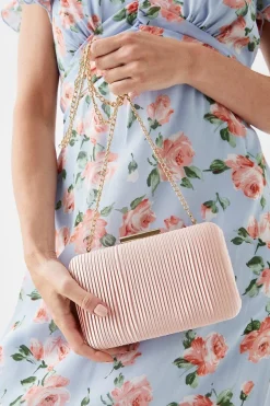 Brooke Satin Clutch Bag