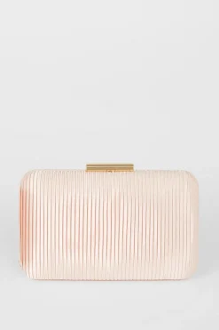 Brooke Satin Clutch Bag