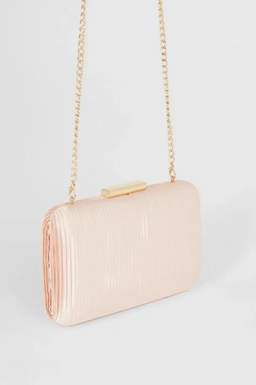 Brooke Satin Clutch Bag