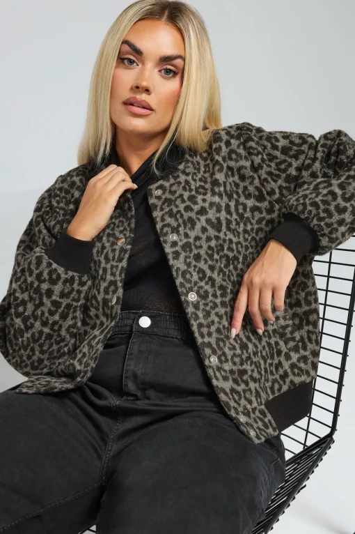 Brushed Bomber Jacket