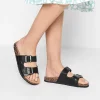 Buckle Strap Footbed Sandals