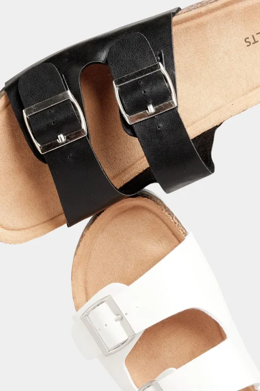 Buckle Strap Footbed Sandals
