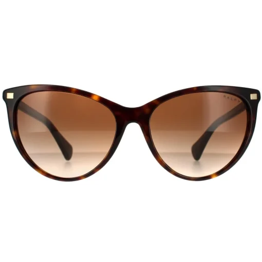 Butterfly Shiny Dark Havana Brown Gradient RA5270 Sunglasses