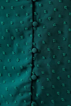 Button Through Dobby Blouse
