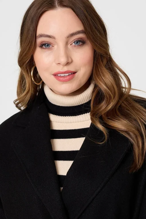 Cape Coat With Belt