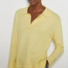 Carla Collar Jumper Yellow