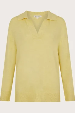 Carla Collar Jumper Yellow