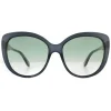 Cat Eye Blue Green Gradient Sunglasses