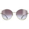 Cat Eye Pale Gold Grey Gradient BV6168