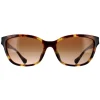 Cat Eye Yellow Havana Brown Gradient RA5307U