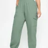 Cheesecloth Cuffed Joggers