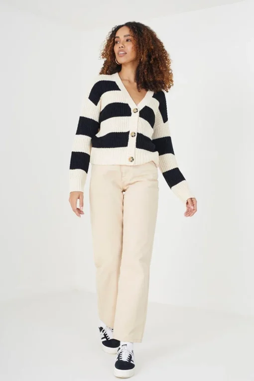 Chunky Rib Knit Cardigan