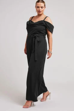 Cold Shoulder Jumpsuit