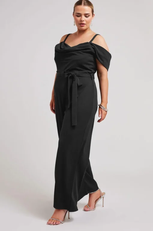 Cold Shoulder Jumpsuit