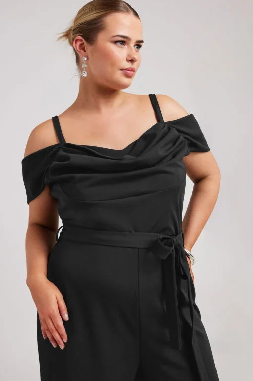 Cold Shoulder Jumpsuit