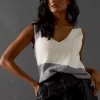 Colour Block Knitted Top Co Ord